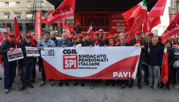 Lo SPI di Pavia alla Manifestazione del 30 ottobre a Milano